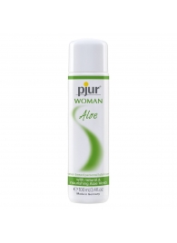 Лубрикант на водной основе pjur WOMAN Aloe - 100 мл. - Pjur - купить с доставкой в Красногорске