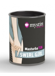 Компактный мастурбатор MasturbaTIN Swirl Girl - MyStim - в Красногорске купить с доставкой
