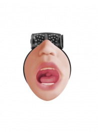 Мастурбатор-ротик с виброкольцом Satisfaction Beloved - Lola Games - в Красногорске купить с доставкой