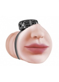 Мастурбатор-ротик с виброкольцом Satisfaction Beloved - Lola Games - в Красногорске купить с доставкой