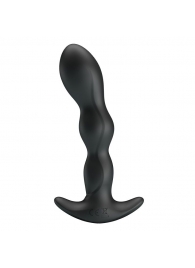 Черный анальный стимулятор простаты с вибрацией Special Anal Massager - 14,5 см. - Baile - в Красногорске купить с доставкой