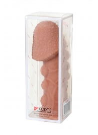 Насадка на фаллос с пузыриками, венками и ребристостью KOKOS Extreme Sleeve 09 - 12,7 см. - KOKOS - в Красногорске купить с доставкой