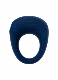 Синее эрекционное кольцо на пенис Satisfyer Ring 2 - Satisfyer - в Красногорске купить с доставкой