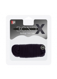 Черная веревка для связывания BONDX LOVE ROPE - 10 м. - Dream Toys - купить с доставкой в Красногорске
