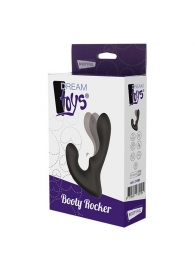 Чёрный массажер простаты с 2 моторами BOOTY ROCKER - Dream Toys - в Красногорске купить с доставкой