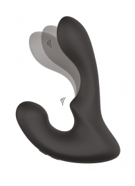 Чёрный массажер простаты с 2 моторами BOOTY ROCKER - Dream Toys - в Красногорске купить с доставкой