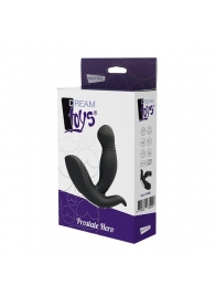 Черный вибромассажер простаты PROSTATE HERO - Dream Toys - в Красногорске купить с доставкой