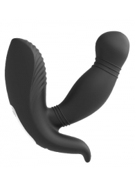 Черный вибромассажер простаты PROSTATE HERO - Dream Toys - в Красногорске купить с доставкой