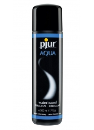 Увлажняющий лубрикант pjur AQUA - 500 мл. - Pjur - купить с доставкой в Красногорске
