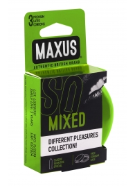Презервативы в железном кейсе MAXUS Mixed - 3 шт. - Maxus - купить с доставкой в Красногорске