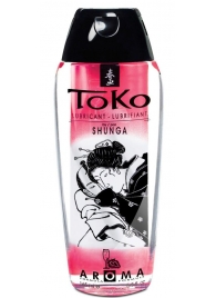 Лубрикант с ароматом клубники и шампанского - 165 мл. - Shunga - купить с доставкой в Красногорске