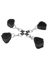 Комплект для сковывания из 5 предметов - Lux Fetish - купить с доставкой в Красногорске