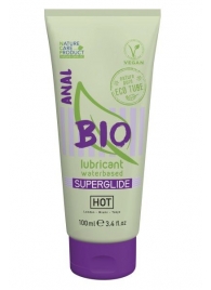 Интимный увлажняющий анальный гель BIO SuperGlide - 100 мл. - HOT - купить с доставкой в Красногорске