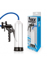 Прозрачная вакуумная помпа Sex Expert с насосом - Sex Expert - в Красногорске купить с доставкой
