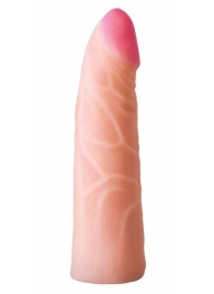 Фаллическая насадка на трусики харнесс - 17,5 см. - LOVETOY (А-Полимер) - купить с доставкой в Красногорске