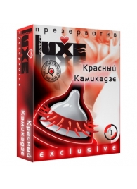 Презерватив LUXE  Exclusive   Красный Камикадзе  - 1 шт. - Luxe - купить с доставкой в Красногорске