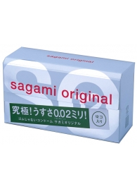 Ультратонкие презервативы Sagami Original - 12 шт. - Sagami - купить с доставкой в Красногорске