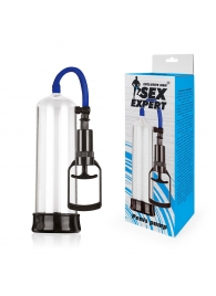 Прозрачная мужская вакуумная помпа Sex Expert - Sex Expert - в Красногорске купить с доставкой