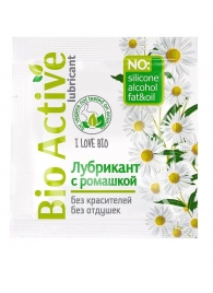Пробник лубриканта на водной основе Bio Active - 3 гр. - Биоритм - купить с доставкой в Красногорске