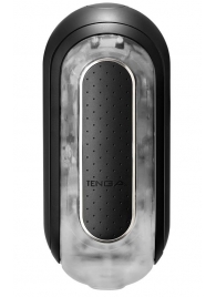 Черный мастурбатор Flip Zero с вибрацией - Tenga - в Красногорске купить с доставкой