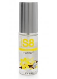 Лубрикант на водной основе S8 Flavored Lube со вкусом ванили - 50 мл. - Stimul8 - купить с доставкой в Красногорске