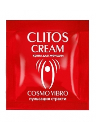 Пробник возбуждающего крема для женщин Clitos Cream - 1,5 гр. - Биоритм - купить с доставкой в Красногорске