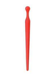 Красный силиконовый уретральный плаг - 10 см. - ToyFa - купить с доставкой в Красногорске