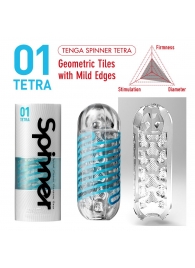 Мастурбатор SPINNER Tetra - Tenga - в Красногорске купить с доставкой