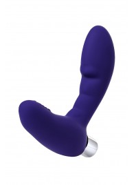 Фиолетовый вибростимулятор простаты Bruman - 12 см. - ToyFa - в Красногорске купить с доставкой