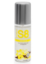 Лубрикант на водной основе Stimul8 Flavored Lube с ванильным ароматом - 125 мл. - Stimul8 - купить с доставкой в Красногорске