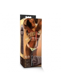 Коричневый мастурбатор-ротик Heather - Blush Novelties - в Красногорске купить с доставкой
