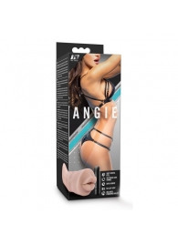 Телесный мастурбатор-ротик Angie - Blush Novelties - в Красногорске купить с доставкой