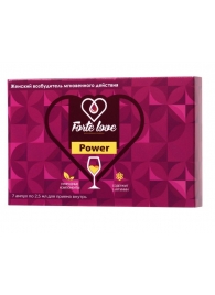 Женский возбудитель мгновенного действия Forte Love Power - 7 ампул (2,5 мл.) - Капиталпродукт - купить с доставкой в Красногорске