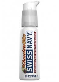 Лубрикант с ароматом шоколада Swiss Navy Chocolate Bliss Lube - 29,5 мл. - Swiss navy - купить с доставкой в Красногорске