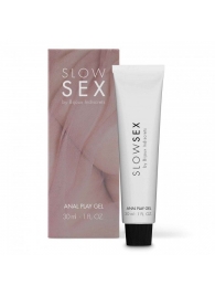 Лубрикант на водной основе Slow Sex Anal Play Gel - 30 мл. - Bijoux Indiscrets - купить с доставкой в Красногорске