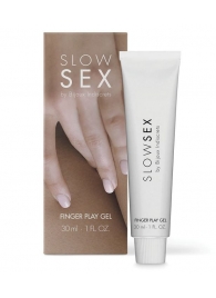 Гель для мастурбации с ароматом кокоса Slow Sex Finger Play Gel - 30 мл. - Bijoux Indiscrets - купить с доставкой в Красногорске