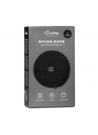 Черная веревка для бондажа Easytoys Bondage Rope - 5 м. - Easy toys - купить с доставкой в Красногорске