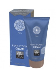 Возбуждающий крем для мужчин Penis Power Cream - 30 мл. - Shiatsu - купить с доставкой в Красногорске
