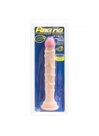 Анальный фаллос Raging Hard-Ons Slimline with Suction Cup 8  Dong - 20 см. - Doc Johnson