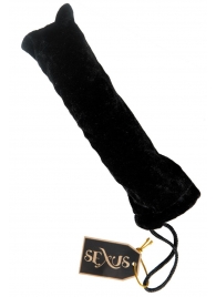 Стеклянная анальная втулка с хвостиком - 9,5 см. - Sexus - купить с доставкой в Красногорске