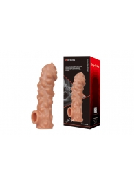 Насадка на фаллос с крупными бугорками EXTREME SLEEVE - 17,6 см. - KOKOS - в Красногорске купить с доставкой