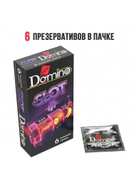 Ароматизированные презервативы DOMINO  Фруктовый слот  - 6 шт. - Domino - купить с доставкой в Красногорске