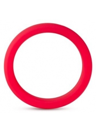 Красное эрекционное кольцо Silicone Go Pro Cock Ring - Blush Novelties - в Красногорске купить с доставкой
