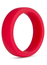 Красное эрекционное кольцо Silicone Go Pro Cock Ring - Blush Novelties - в Красногорске купить с доставкой