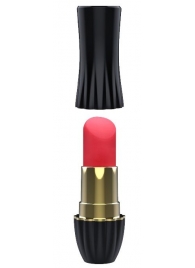 Клиторальный стимулятор-помада LIPSTICK - 9,3 см. - Dream Toys - купить с доставкой в Красногорске