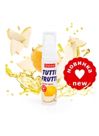 Гель-смазка Tutti-frutti со вкусом сочной дыни - 30 гр. - Биоритм - купить с доставкой в Красногорске