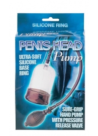 Помпа на головку фаллоса Penis Head Pump - Seven Creations - в Красногорске купить с доставкой