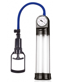 Прозрачная вакуумная помпа Sex Expert с манометром - Sex Expert - в Красногорске купить с доставкой