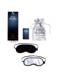 Набор из двух масок на глаза Soft Blindfold Twin Pack - Fifty Shades of Grey - купить с доставкой в Красногорске