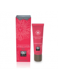 Возбуждающий интимный гель для двоих STIMULATION GEL Pomegranate   Nutmeg - 30 мл. - Shiatsu - купить с доставкой в Красногорске